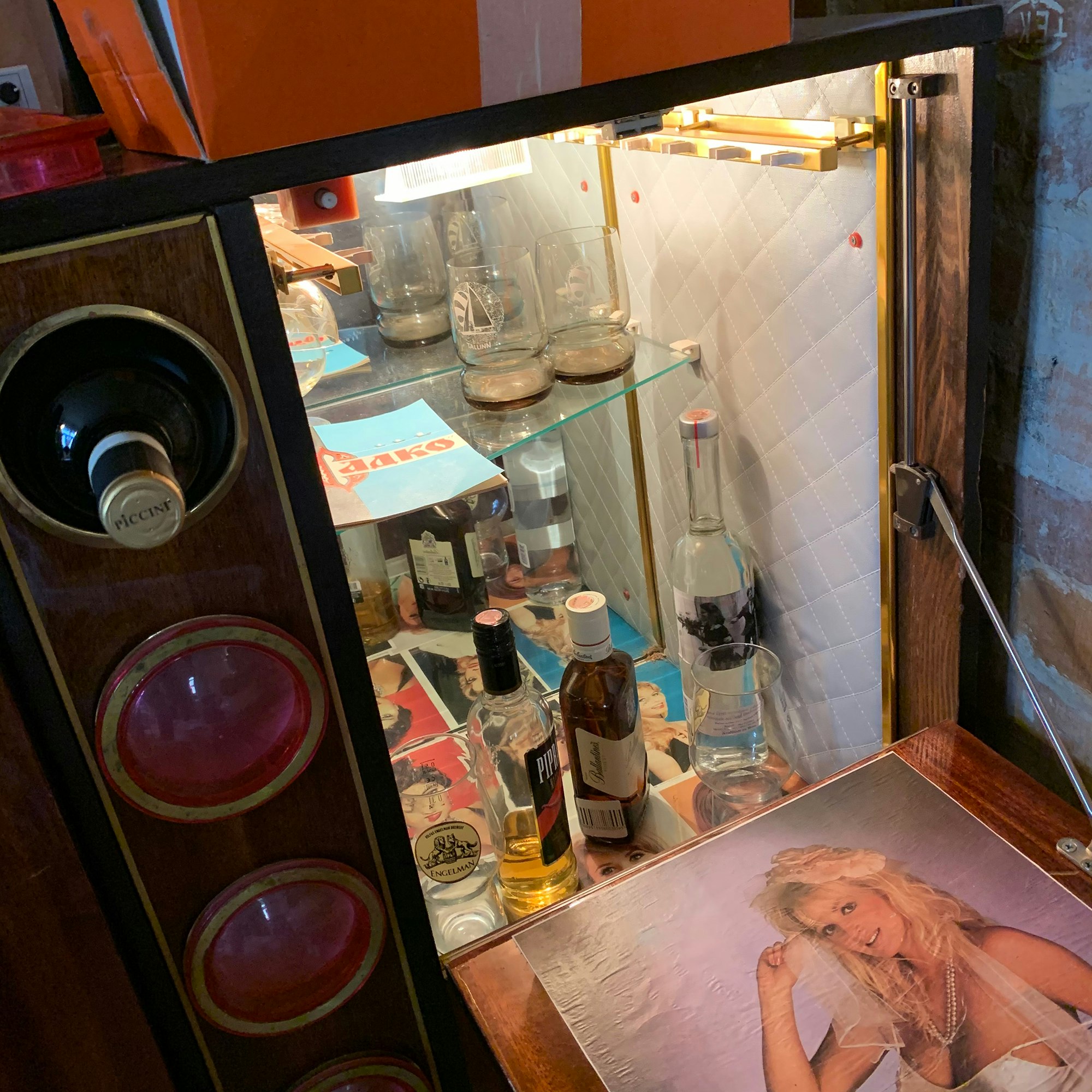 Secret Russian minibar.